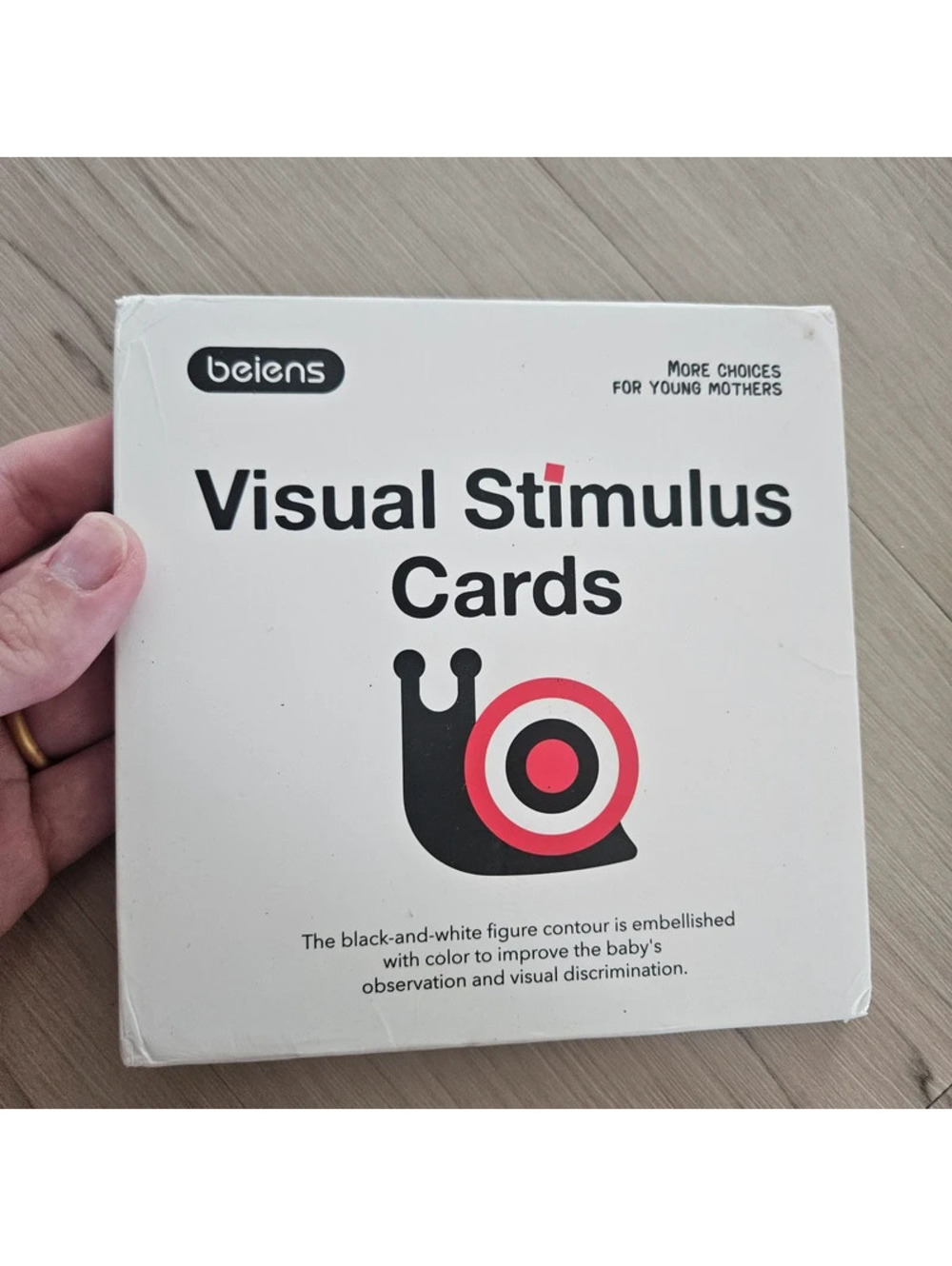 Beiens Baby Visual Stimulus Cards 55 Card Lot High Contrast 3 Sets